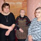 Gertruda Wrońska z córką Ireną Potrykus i wnuczką Beatą Cirocką /fot. Longina Templin