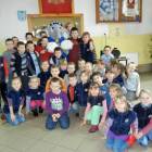 Słoń POPO z klasą I a /fot. Longina Templin