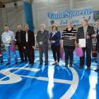 Uhonorowani nagrodami podczas żukowskiej gali sportu /fot. Longina Templin
