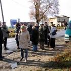 Zebrani oczekiwali na przybycie Marszałka Województwa Pomorskiego, niestety nie przybył...
