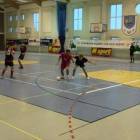 Czerwone stroje Zapro Old Stars Gdańsk, czarne zwycięsca meczu BMR Sport Sopot