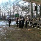 Chwaszczyńska orkiestra dęta rozgrzewała uczestników uroczystości swą grą