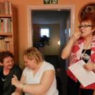 Dyr. Danuta Rzepka daje sygnał do rozpoczęcia turnieju /fot. Longina Templin