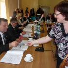 Rajcy otrzymali pamiątkowe gadźety /fot. BG