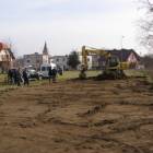 W pierwszej kolejności wykonano roboty ziemne /fot. nadesłane/Błażej Recław/UG Sierakowice