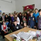 Klasa II c zebrała ponad 2,5 tony makulatury /fot. Longina Templin