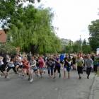 Natrasę ruszyły uczennice szkół podstawowych i... /fot. Longina Templin