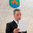 Marian Kwidziński, przewodnicząc rady gminy Chmielno /fot. FP