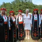 Zespół Wyszywanka z kierowniczką Lilianą Lukaszczuk /fot. Longina Templin