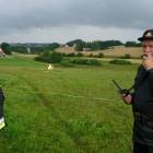 Akcję koordynował st. bryg. Edmund Kwidziński - komendant KP PSP Kartuzy /fot. JM