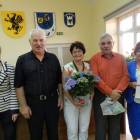 II miejsce zajęli Elżbieta i Józef Sakowiec z Łapina i... /fot. Longina Templin