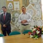 Marek Trepczyk, zastępca burmistrza i Łukasz Jabłoński, wójt gminy Linia /fot. Longina...