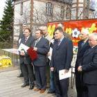 Nominowani oraz zwycięzca Ryszard Mazerski w kategorii Sportowy Działacz