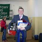 Najlepszy w powiecei - Marcin Miłosz z Katolickiego Liceum Ogólnokształcącego w Kartuzach