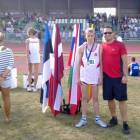 Patryk Groth (z lewej) z trenerem Krzysztofem Królem /fot. nadesłane