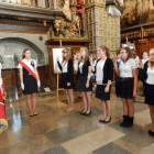 Uroczyste ślubowanie w Dworze Artusa /fot. Longina Templin
