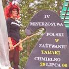Pokaz legendy o pochodzeniu tabaki był diablo ciekawy. /fot. izi