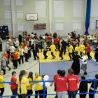 Wspólnie bawili się seniorzy i wolontariusze z Caritasu /fot. Longina Templin