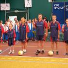 Przysięga sportowców w imieniu wszystkich uczniów. /fot. Renata Wolska