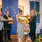 Ratusz Miejski w Duderstadt. Uroczystości Jubileuszu 1075-lecia miasta Duderstadt....