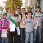 Reprezentacja z Kartuz na zawodach w Przysieku.