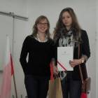 Susanna Michałek (z prawej) wraz z nauczycielką Kornelią Miszkowską.  /fot. nadesłane