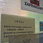 Bank mieszczacy się w budynku kartuskiego urzędu gminy przygotował się już na przyjęcie...