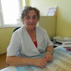 Irena Staroszczyk jest położną ponad 40 lat /fot. Longina Templin