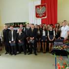 Uczniowie klasy 3c z wychowawczynią Krystyną Korbut /fot. Longina Templin