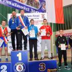 Krzysztfo Niklas na najwyższym stopniu podium zawodów w Kostrzyniu /fot. nadesłane