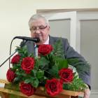 Gratulacje dla Jerzego Żurawicza /fot. Longina Templin