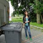 Marzena Nogalska rezygnuje z segregowania śmieci /fot. Longina Templin
