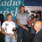 Zwycięzcy turnieju podczas wręczania nagród - Grzegorz Koszałka, Krzysztof Wiśniewski,...