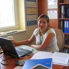 Olga Walaszkowska, inspektor ds. strategii i rozwoju gospodarczego powiatu /fot. staś