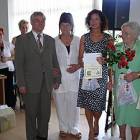 Teresa Walder z mamą - Wandą Klechą (od prawej)