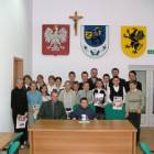 Wspólne zdjęcie pierwszych uczestników akcji „ABC samorządu” z organizatorami