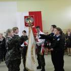 Uroczyste ślubowanie klas mundurowych /fot. Longina Templin