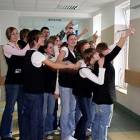 Gimnazjaliści z klasy 2b dokładnie wiedzą, gdzie są kamery /fot. Longina Templin