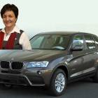 Mirosława Lehman - BMW X3 z 2012 r.