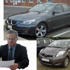 Andrzej Wyrzykowski - BMW 5 z 2010 r. i Toyota Yaris z 2009