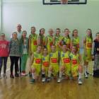 UKS Trops Kartuzy - Młodziczki Młodsze (rocznik 2001) /fot. nadesłane