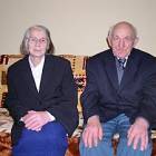 Klara i Józef Cymanowie w domu... /fot. Longina Templin