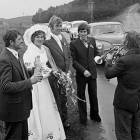 Ślub w Borzestowie 1978 rok /fot. Zbigniew Kosycarz