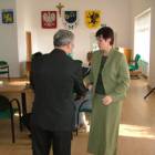 Nagrodę otrzymuje Aleksandra Łapa z Publ. Gimn. nr 1 w Żukowie