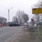 Znak objazdu na ul. Armii Krajowej /fot. Longina Templin