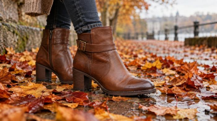 Jesienne buty damskie