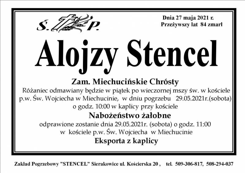 Alojzy Stencel