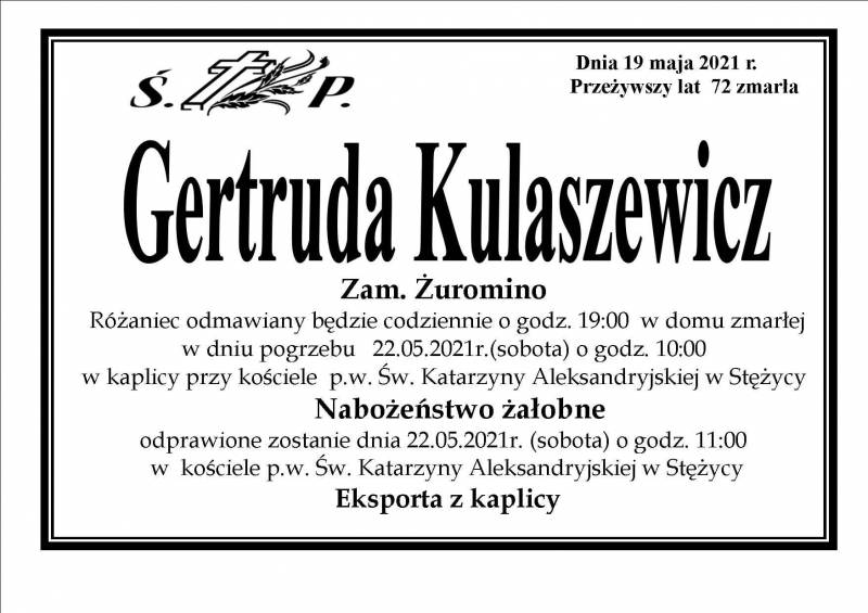 Gertruda Kulaszewicz