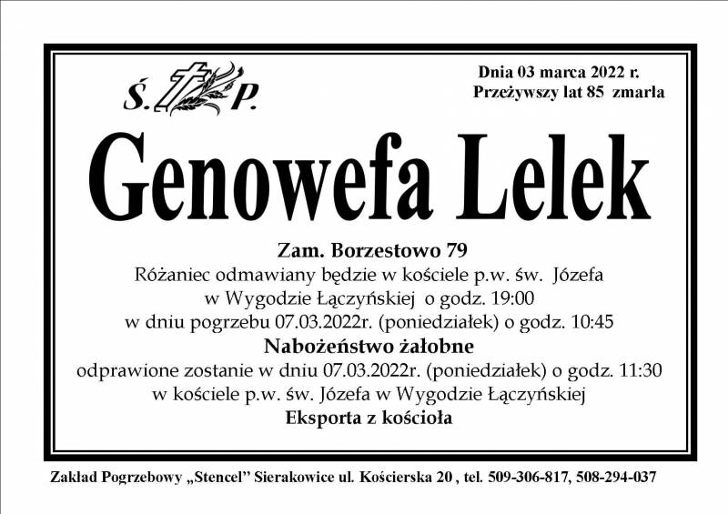 Genowefa Lelek
