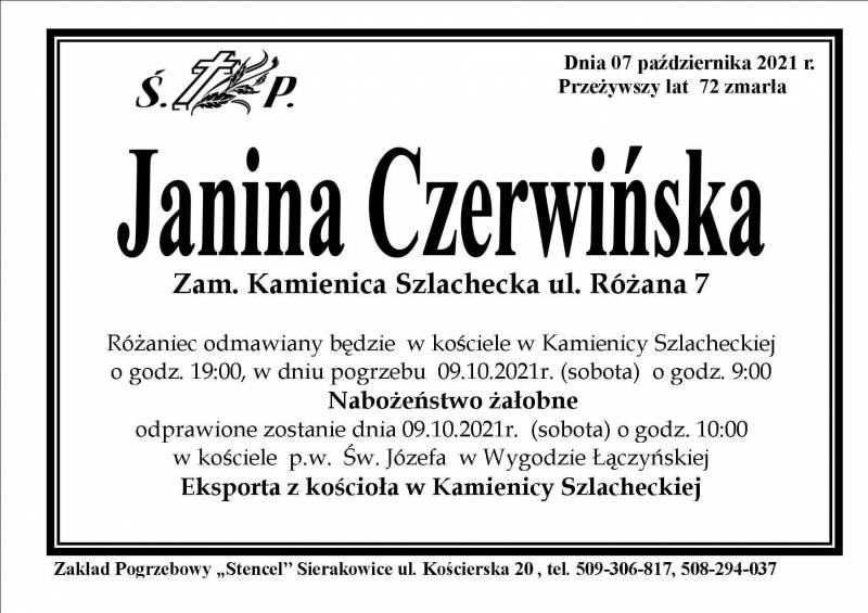 Janina Czerwińska